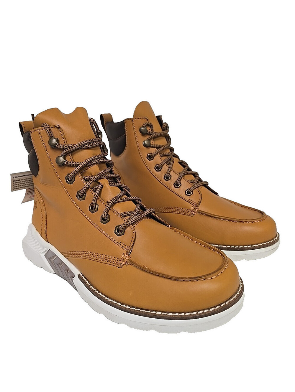 Dingo Men's Tailgate Saddle Brown Leather Casual Boots DI 309 Size 10D